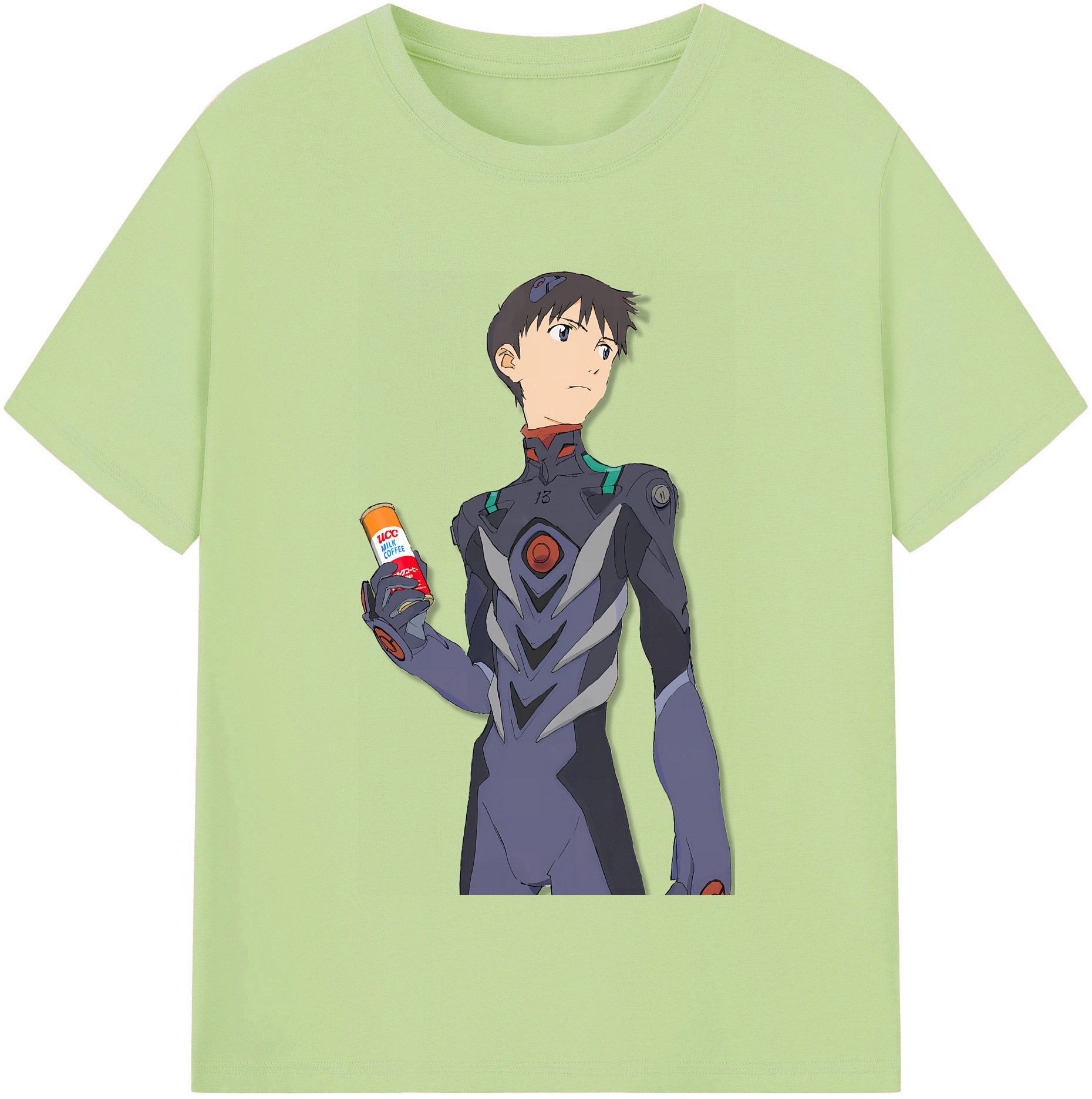 （画像用） EVA 新世紀エヴァンゲリオン 綿100％半袖Tシャツ（フロントプリント）